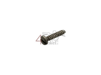 Screw 3x13, rear light Novio, Amigo, screw 3x13, NOS, original Honda