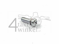 SCREW-WASH. 5X16, OEM HONDA