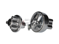 Hub Monkey set front & rear, polished