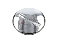 Ignition cover, inspection plug, center, chrome
