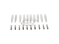 Connector Japanese bullet, 3,5mm, female, per 10 pieces