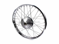 Wheel complete, front wheel, 17", OT, fits C50, CD50, SS50