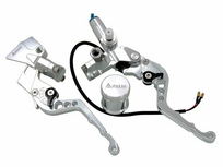 Lever set universal, Hydro - cable, aluminum