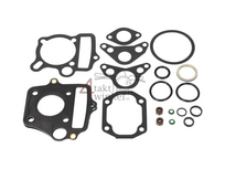 Gasket set A, head &amp; cylinder, 39mm, 50cc, fits SS50, C50, Dax, A-quality