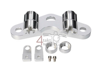 Triple clamp, fits ST50, ST70, Dax, CNC aluminum