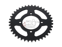 Rear sprocket Hanway RAW50, Skyteam Classic, AGM cafe racer, 39 teeth, 420 ketting