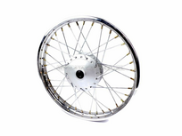 Wheel complete, front wheel, 17", fits C50 NT, CD50s Benly