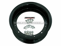 Rim Dax 10" aluminum, standard look, 3.50, black