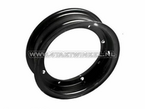 Rim Dax 10" aluminum, standard look, 3.00, black