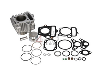 Cylinder kit, with piston &amp; gasket 70cc, GK4 50 head 49cc imprint, aloy