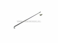 Spoke per piece 17" front wheel outside spoke, original Honda