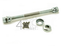 Axle Novio, Amigo, rear wheel complete with cups and bearings, A-quality