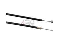 Throttle cable, standard, black, fits SS50, CD50