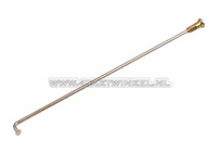Spoke per piece 17" front wheel outside spoke, C50, original Honda