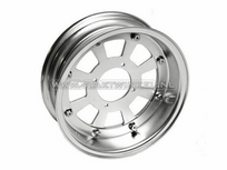 Rim Monkey 10" aluminum, 10 spoke, 3.00