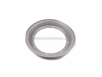 Rim 10" steel, right half 2.50 standard (valve), fits Dax