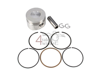 Piston set 125cc, 52.4 mm