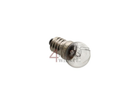 Bulb E10 screw socket, single, 6 volts, 6 watts