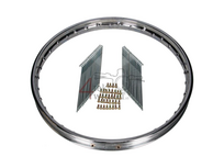 Rim and spoke set, 17" 1.20, C50, CD50h, rear wheel, A-quality