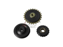 Guide roller and oil pump gear set, A-quality