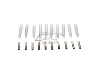 Connector Japanese bullet, 3,5mm, female, per 10 pieces