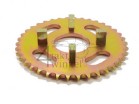 Rear sprocket 38, fits SS50, CB50, CY50, Dax, Gold