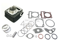 Cylinder kit, with piston &amp; gasket 70cc, Mash, Orion, Zhenhua, black