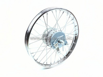Wheel complete, rear wheel, 17", with accessories, fits C50, CD50 (SS50)