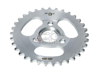 Rear sprocket Monkey 33 teeth (420) for Honda and replica