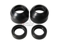 Front fork seal kit, with dust caps, 26-37-10.5, Fits Skyteam, Zenhua, Dax
