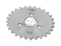 Rear sprocket Monkey 28 teeth (420) for Honda and replica