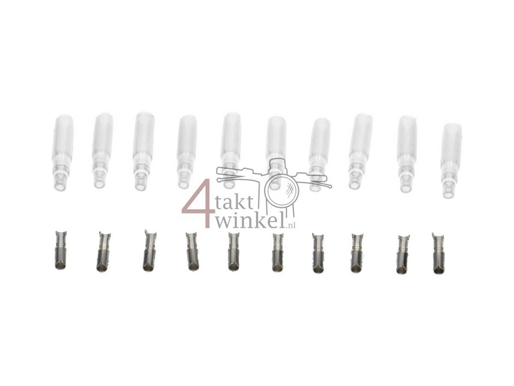 Connector Japanese bullet, 3,5mm, female, per 10 pieces