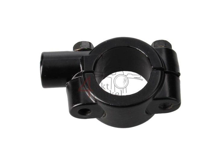Mirror adapter bracket, handlebar clamp, M10 right thread