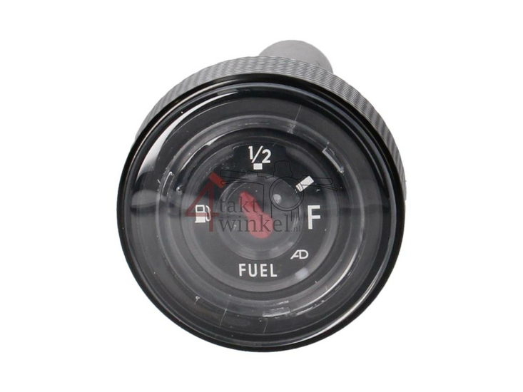 Fuel cap, with fuel sensor, black, fits Dax