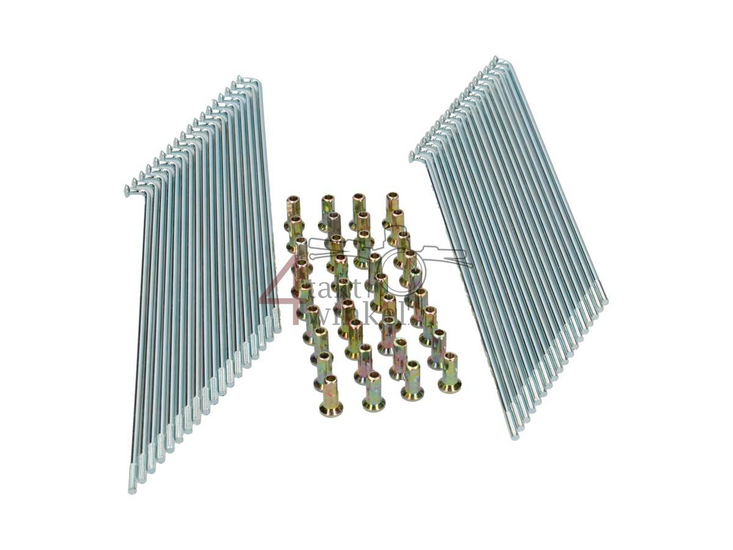 Spokes set 17 &quot;front wheel original look, fits SS50, CD50, C50