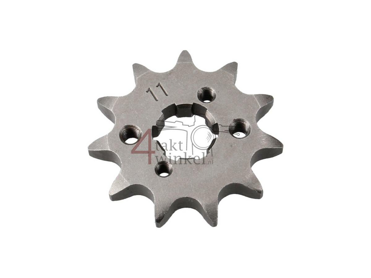 Front sprocket, 428 chain, 17mm shaft, 11, m3 holes, fits Mash, AGM, Hanway