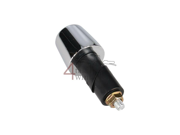 Handlebar weight / balance, universal, 22mm, chrome