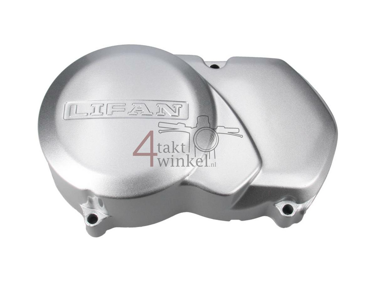 Ignition cover CDI universal, silver, short
