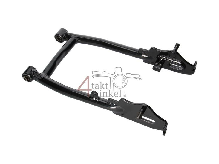 Swingarm Monkey steel, black, length: + 5cm