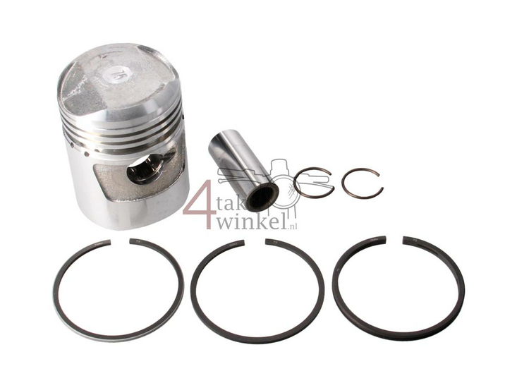 Piston set 50cc 6v 39.75mm 3rd oversize Japanese