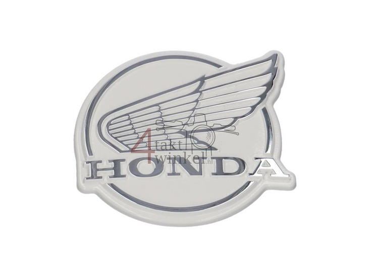 Legshield emblem C50 NT, old style, original Honda