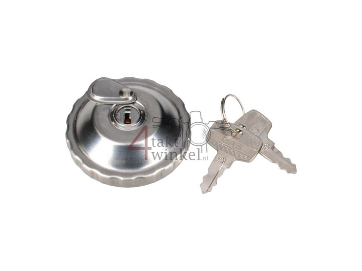 Fuel cap, with lock, fits C50, CD50, Chaly