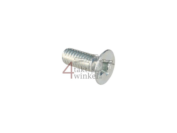 Bolt crosshead countersunk, m6 x 16, original Honda
