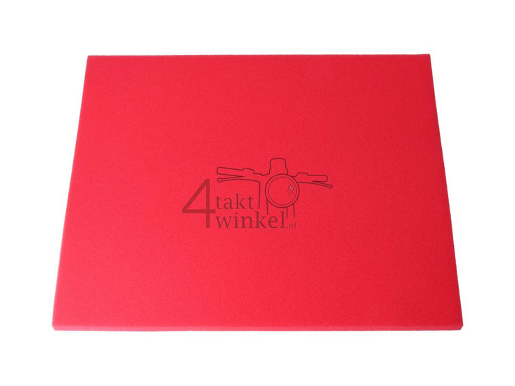 Air filter element, universal, Foam, 28cm x 33cm x 10mm