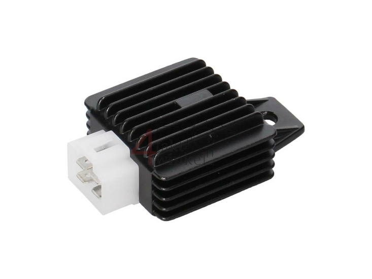 Regulator, 12v 4-pole battery &amp; lighting, Ignition coil free, Lifan, YX