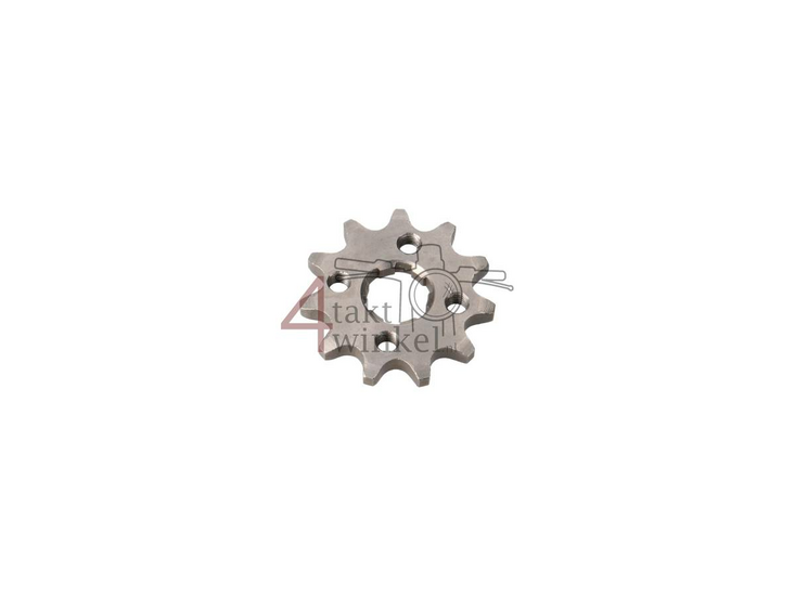 Front sprocket, 420 chain, 17mm shaft, 11, m6 holes, fits SS50, C50, Dax