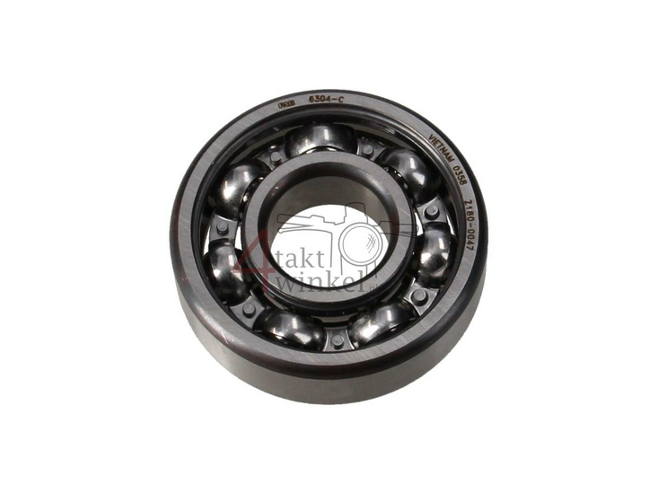 Bearing 6304, e.g. crankshaft bearing, fits SS50, CD50, C50, Dax, CB50, C310