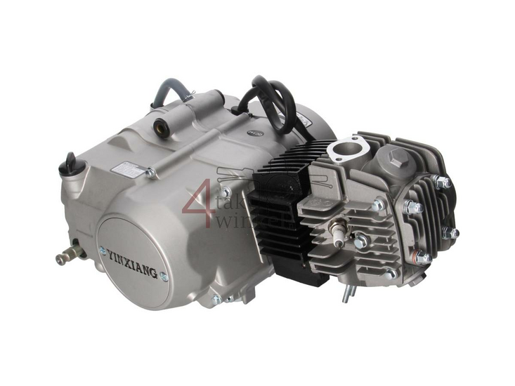 Engine, 125cc, semi-automatic clutch, YX, 4-speed