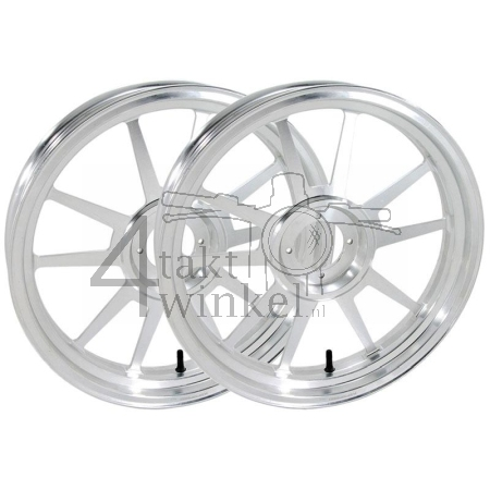 Wheel set, 17", C50, C70, C90, Streetcub, tubeless type 1, Kepspeed