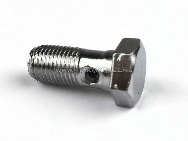 Banjo bolt, m10 x 1,00 thread, universal